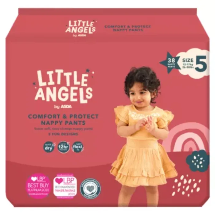 Little Angels Comfort & Protect 5 38 Nappy Pants