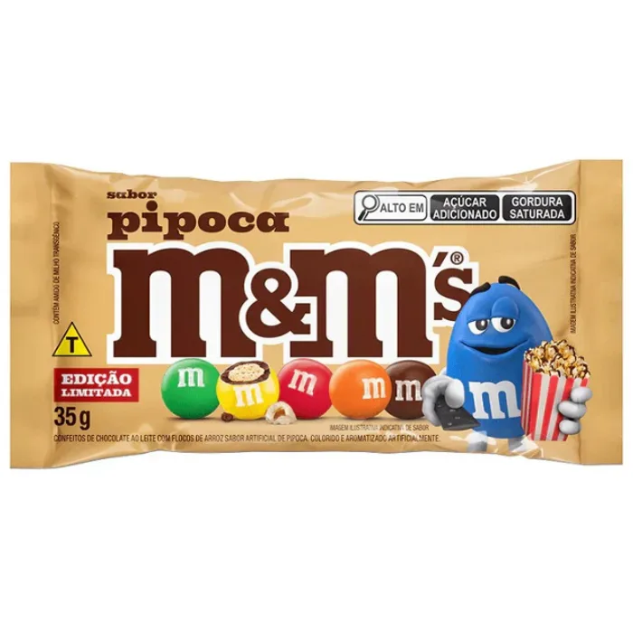 M&M's Brazil Popcorn Flavours 35g