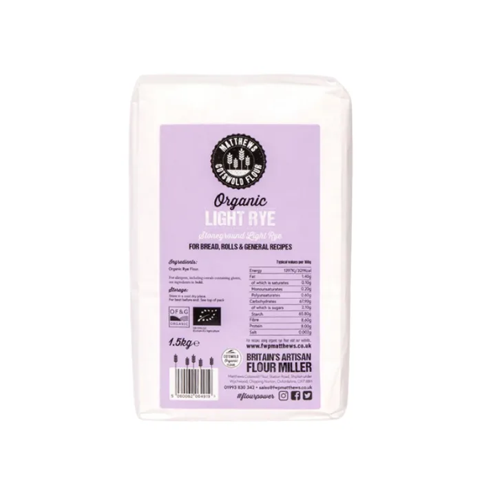 Matthews Cotswold Organic Light Rye Type 997
