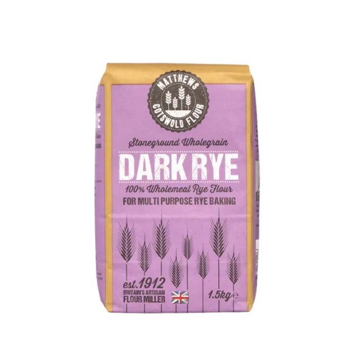 Matthews Stoneground Organic Wholegrain Dark Rye