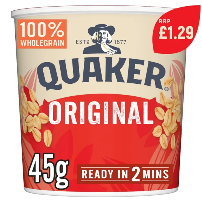 Quaker Oat So Simple Original Porridge Pot PMP 1.29 45g