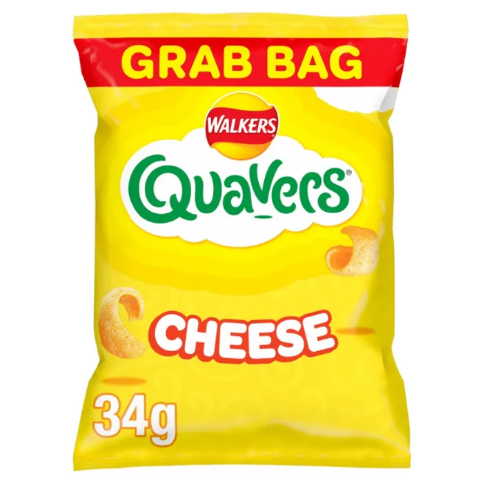 Quavers Red Leicester Grab Bag 34g