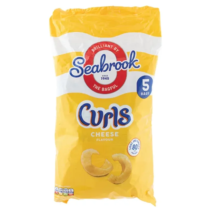 Seabrook Curls Cheese 15g