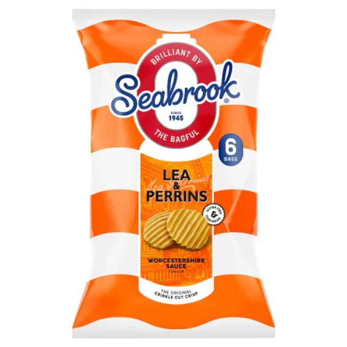 Seabrook Lea and Perrins 6s 25g