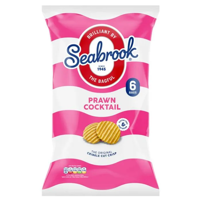 Seabrook Prawn Cocktail 6s 25g