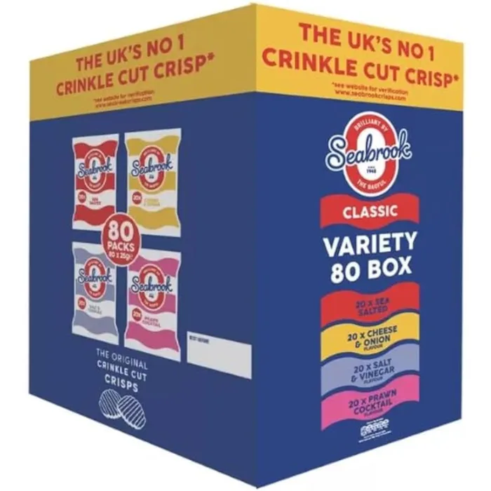 Seabrook Variety Box 25g
