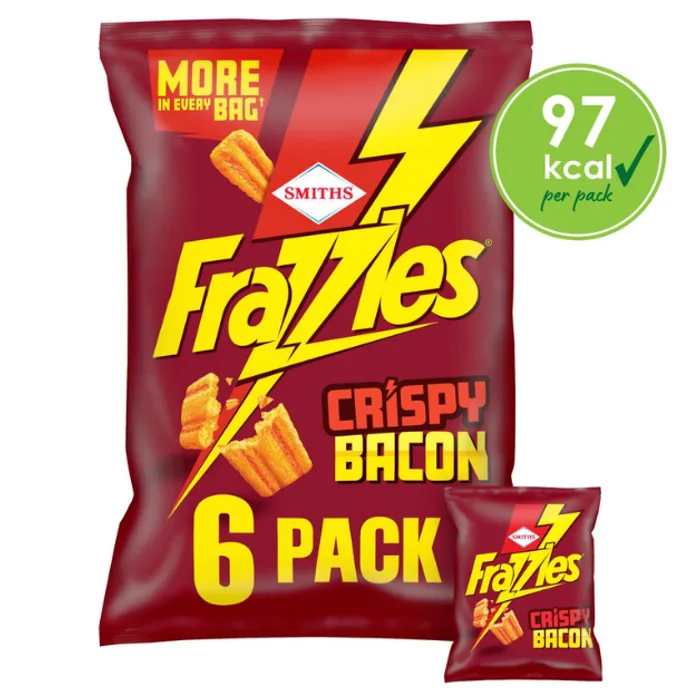 Smiths Frazzles 6pk 20g