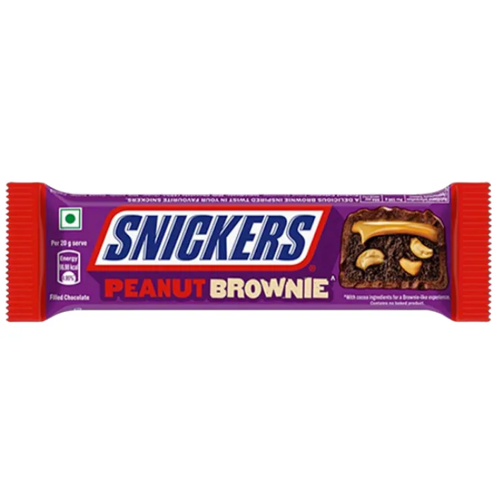 Snicker Peanut Brownies 40g