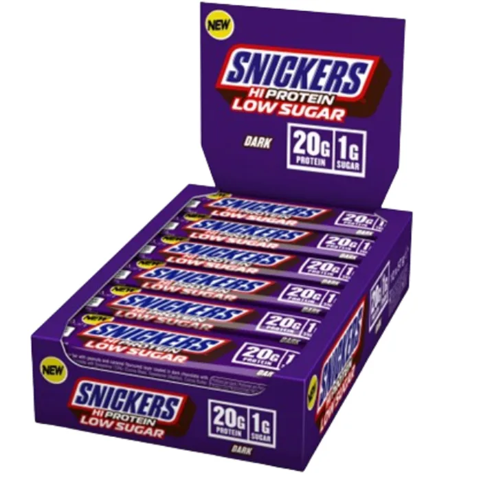 Snickers Dark Choc Low Sugar 20g High Protein Bar 57g