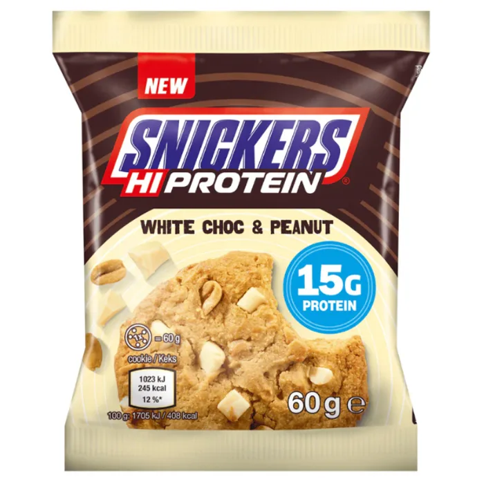 Snickers White Chocolate Protein Cookie 15g