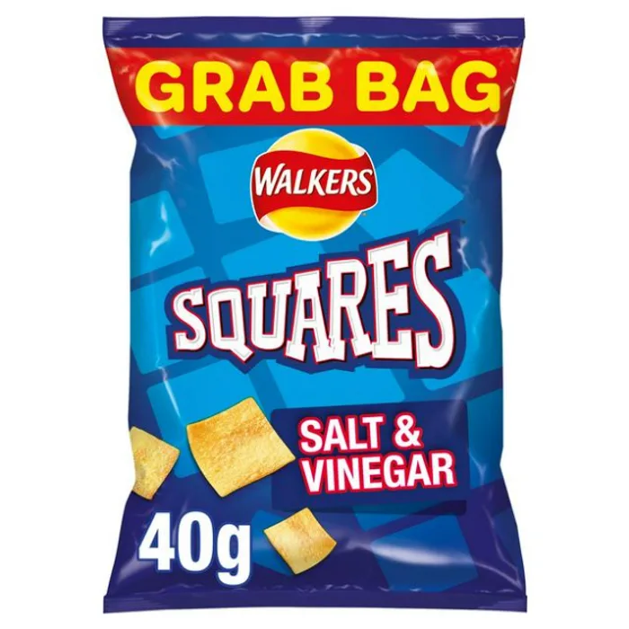 Squares Salt & Vinegar Grab Bag 40g