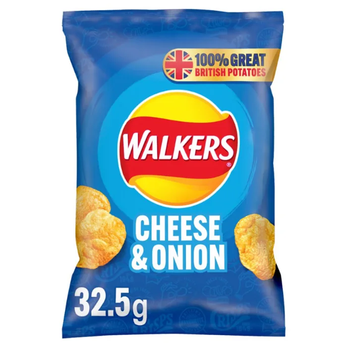 Walkers Cheese & Onion 32.5g