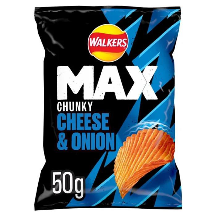 Walkers Max Cheese & Onion 50g