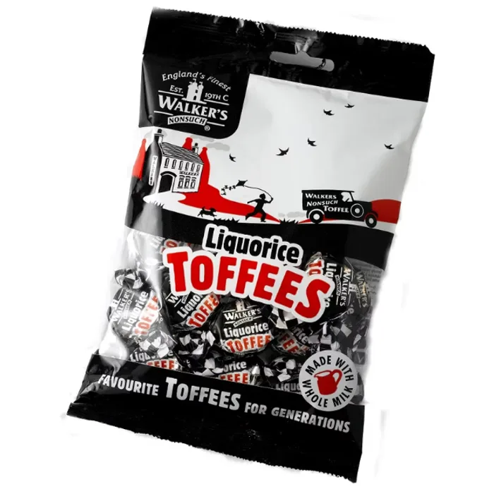 Walkers Nonsuch Liquorice Toffees