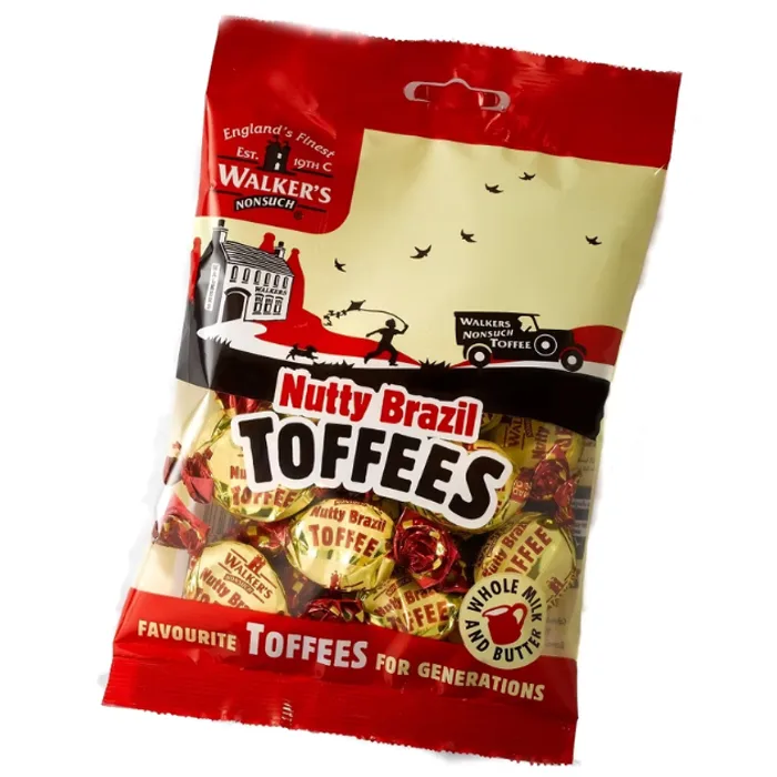 Walkers Nonsuch Nutty Brazil Toffees