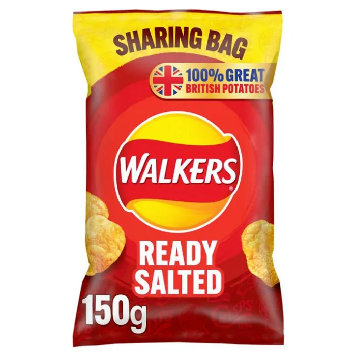 Walkers Ready Salted 150g