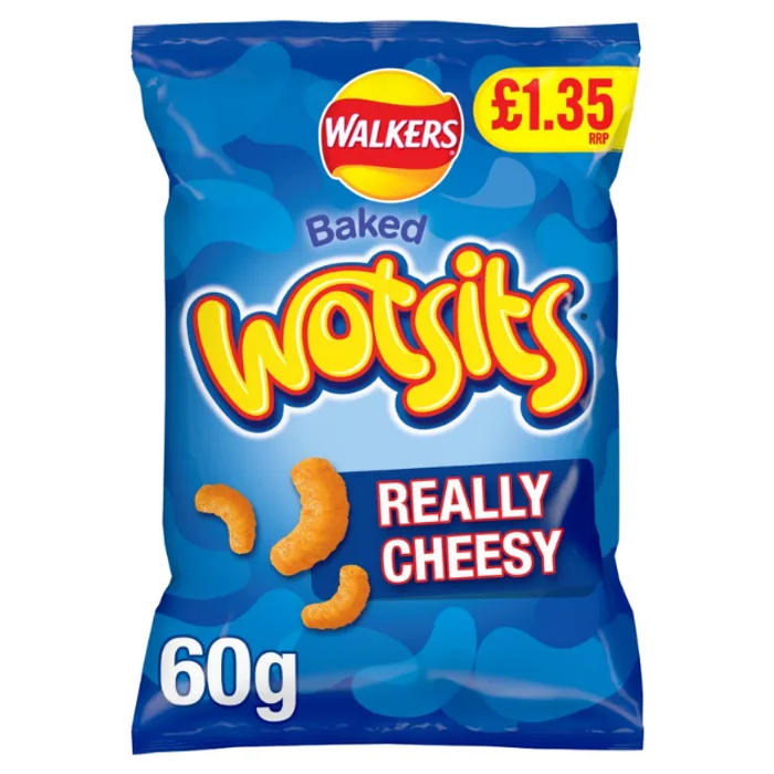 Walkers Wotsits Cheese Sharing Crisps PMP 1.35 60g