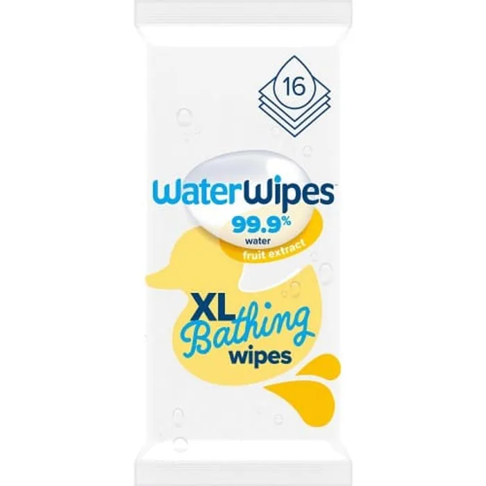 Water Wipes 16 Units Xl Bathing Wipes
