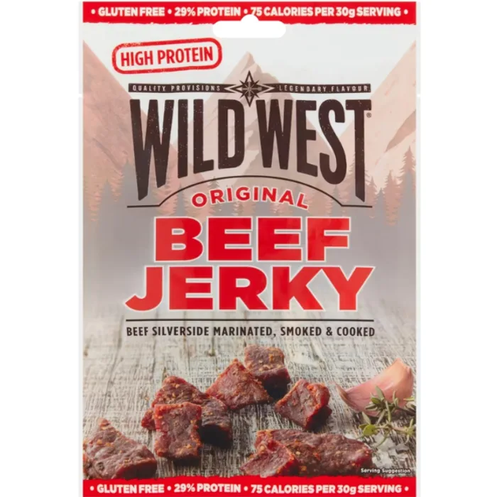 Wild West Original Beef Jerky 25g